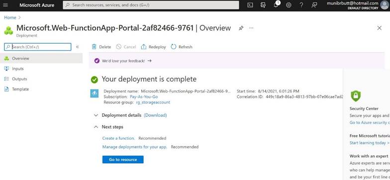 Azure Queues and Serverless Functions